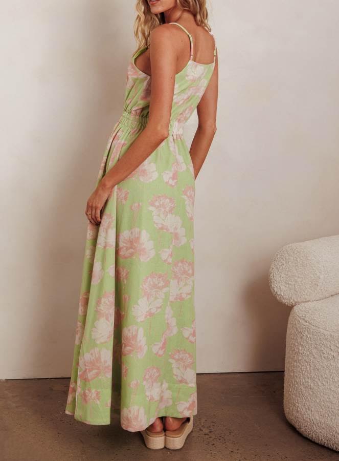 'Charlotte' Floral Maxi Dress