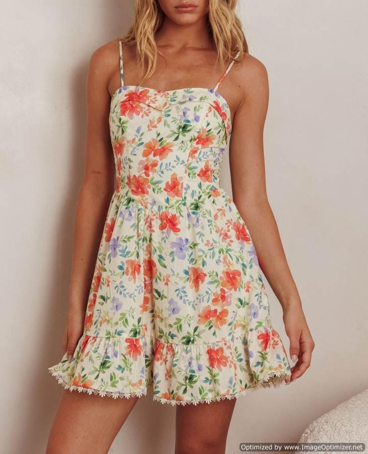 'Daisy' Summer Mini Dress