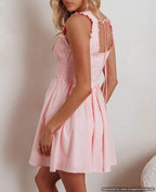 Sydney Pink Mini Bodice Dress
