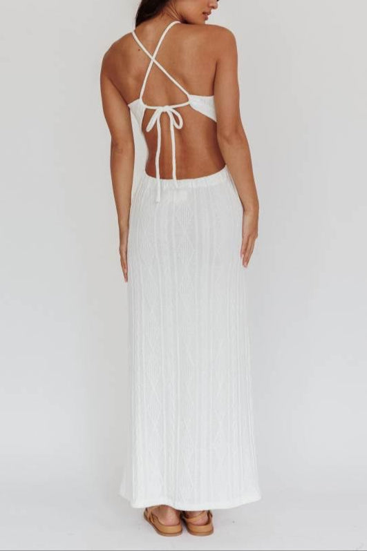 Karmela Beachy Summer Maxi Dress