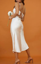 Aruba Champagne Midi Dress