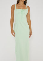 Adriana Mint Green Bodycon Dress