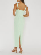 Adriana Mint Green Bodycon Dress