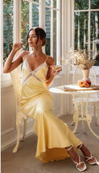 Bondi Satin Slip Maxi Dress