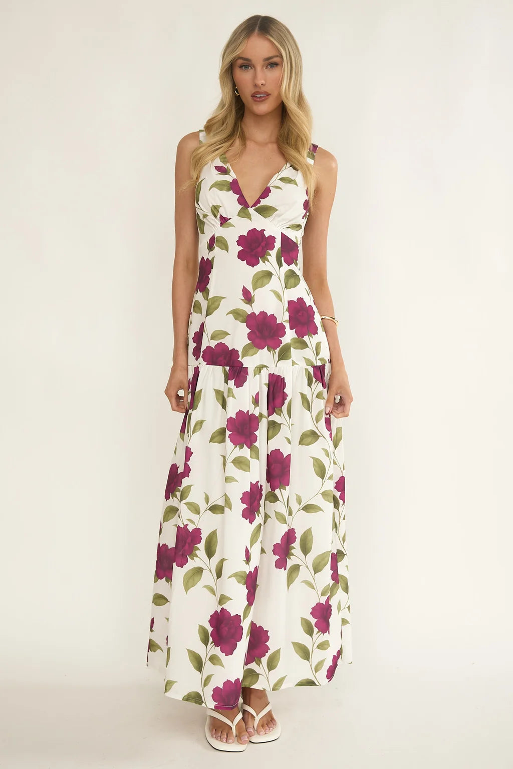 Allegra Floral Maxi Dress