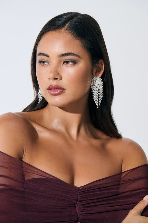 ISABELLA STATEMENT DIAMANTÉ EARRINGS