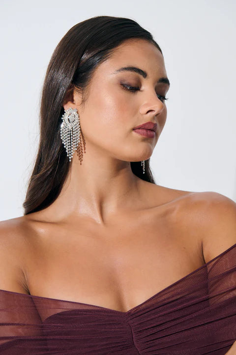 ISABELLA STATEMENT DIAMANTÉ EARRINGS