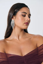 ISABELLA STATEMENT DIAMANTÉ EARRINGS