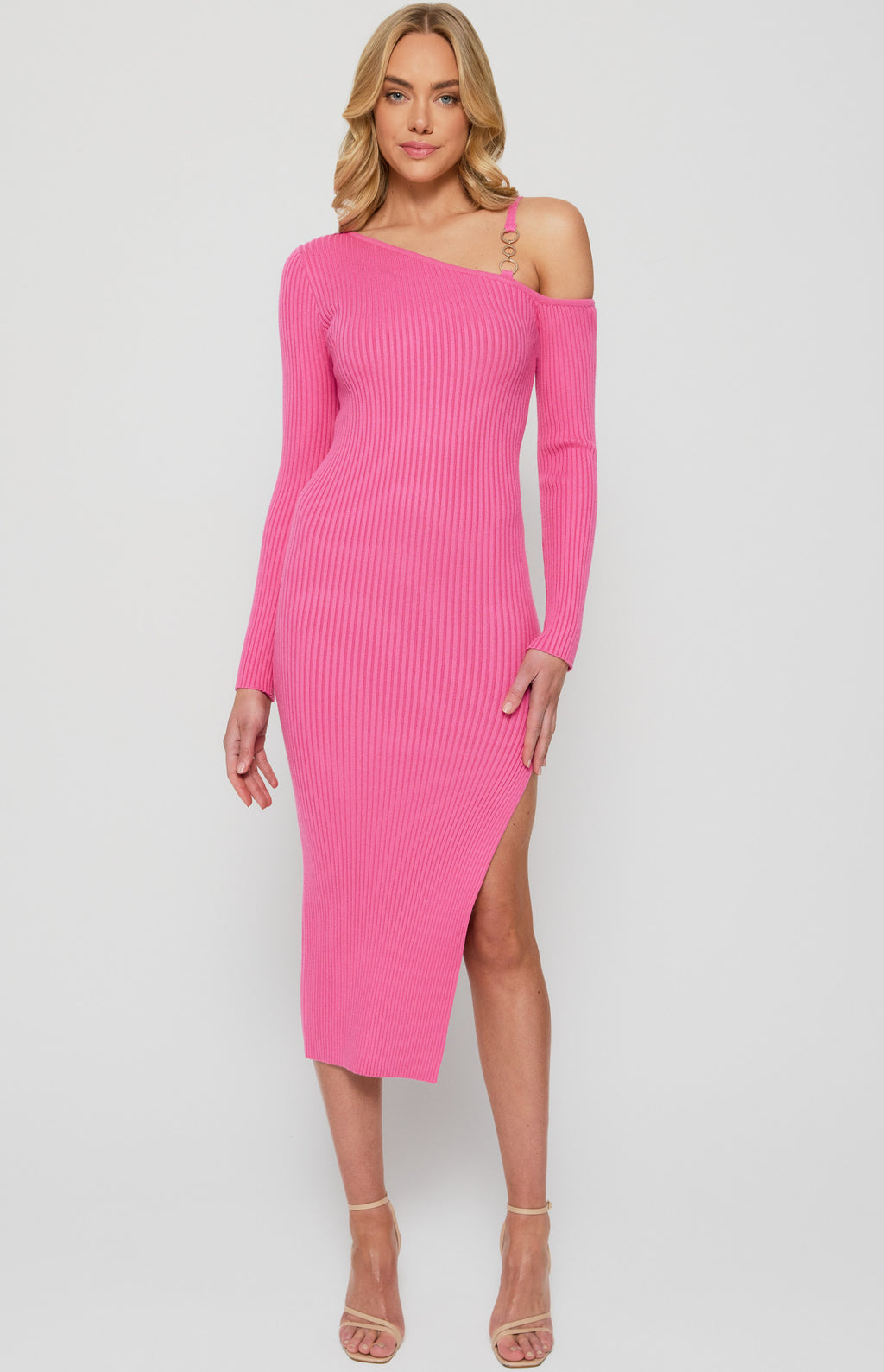 ZARA Knit Midi Dress