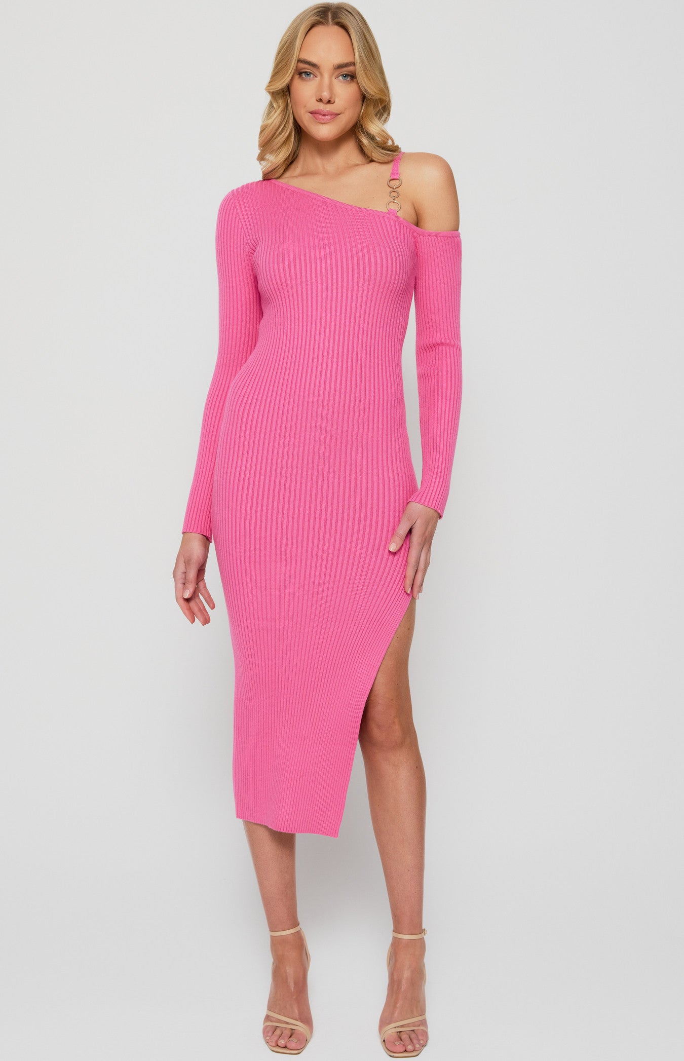 ZARA Knit Midi Dress